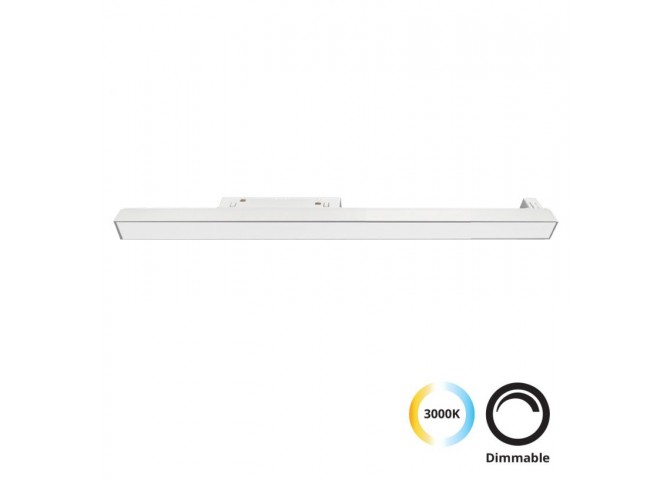 Linear Λευκό L:600 Magnetic (dimmable)