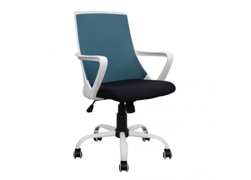 Καρέκλα γραφείου με μπλε πλάτη