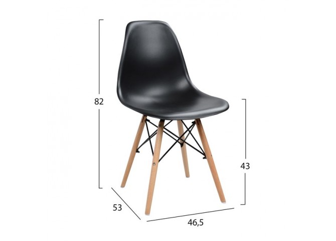 ΣΕΤ ΤΡΑΠΕΖΑΡΙΑΣ 5ΤΜΧ HM10340 ΤΡΑΠΕΖΙ 110X70 & 4 ΚΑΡΕΚΛΕΣ TWIST