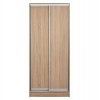 ΝΤΟΥΛΑΠΑ ΜΕΛΑΜΙΝΗΣ 90x45x210Yεκ. SONAMA OAK 2ΦΥΛΛΗ HM2436.01