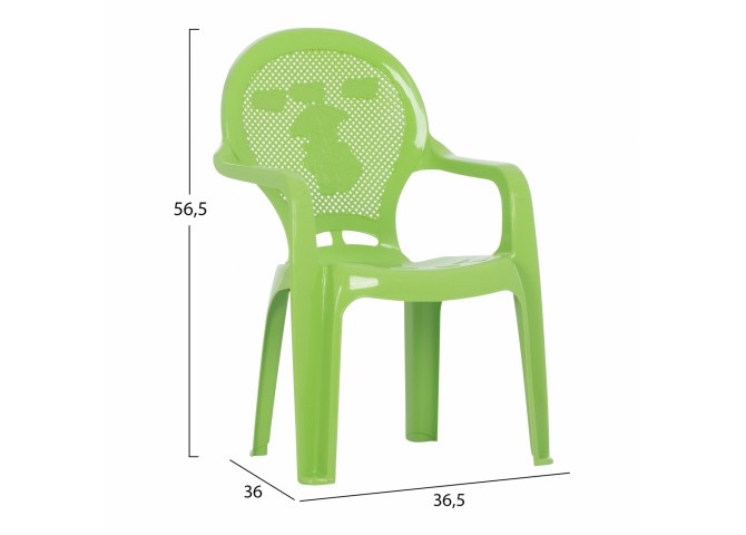 ΚΑΡΕΚΛΑΚΙ ΠΑΙΔΙΚΟ HM5824.03 ΠΡΑΣΙΝΗ 36.5x36.5x56.5Υεκ.