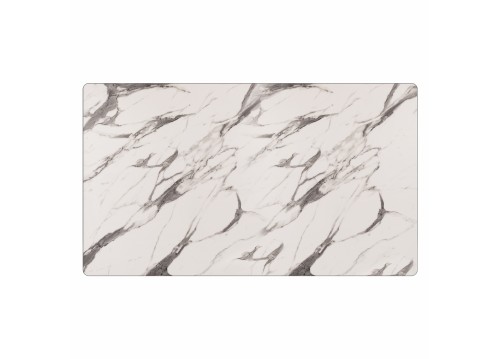 ΕΠΙΦΑΝΕΙΑ ΤΡΑΠΕΖΙΟΥ HPL HM5840.11 MARBLE WHITE-GREY 120x69 εκ. ΠΑΧΟΥΣ 12mm.