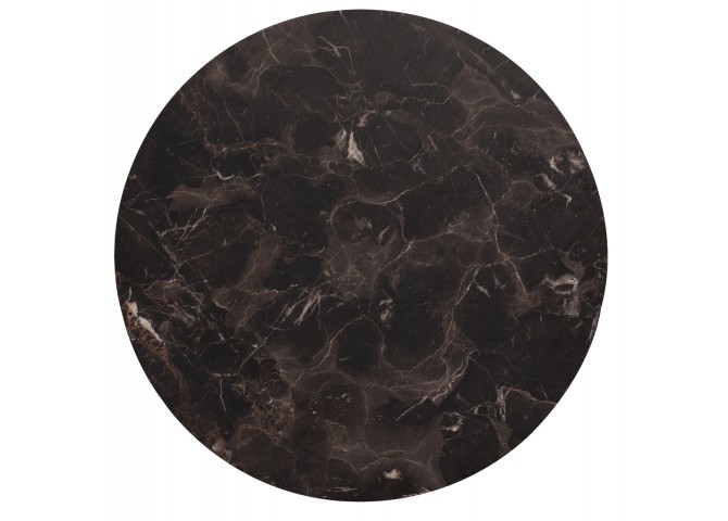 ΕΠΙΦΑΝΕΙΑ ΤΡΑΠΕΖΙΟΥ HPL HM5841.14 BROWN MARBLE Φ60 εκ. ΠΑΧΟΥΣ 12mm.