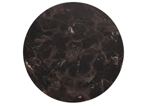 ΕΠΙΦΑΝΕΙΑ ΤΡΑΠΕΖΙΟΥ HPL HM5842.14 BROWN MARBLE Φ69 εκ. ΠΑΧΟΥΣ 12mm.