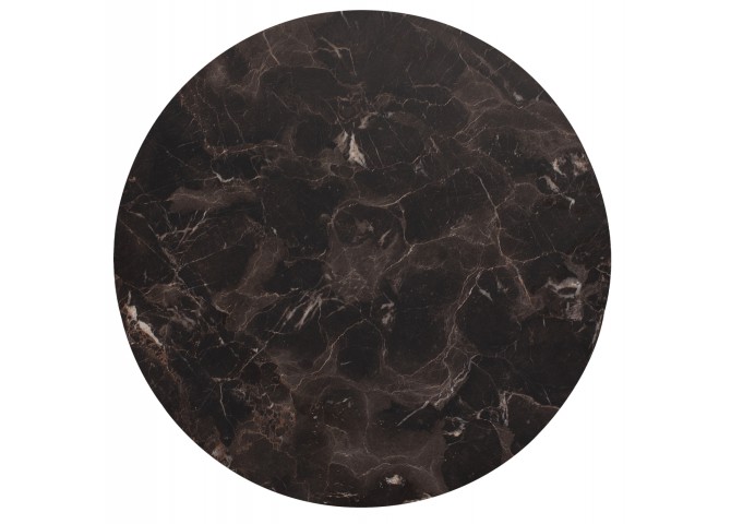 ΕΠΙΦΑΝΕΙΑ ΤΡΑΠΕΖΙΟΥ HPL HM5842.14 BROWN MARBLE Φ69 εκ. ΠΑΧΟΥΣ 12mm.