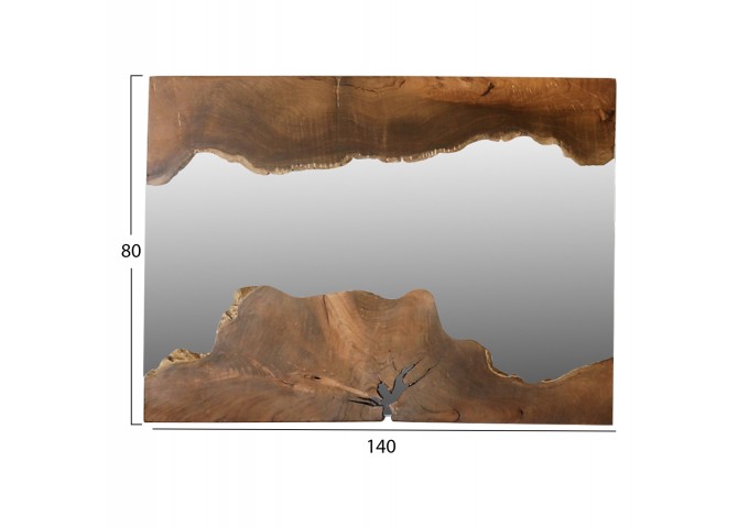 ΚΑΘΡΕΠΤΗΣ HM9363 ΑΠΟ ΜΑΣΙΦ ΞΥΛΟ ΤΙΚ ΦΥΣΙΚΟ 140X80ΕΚ.