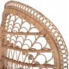 ΠΟΛΥΘΡΟΝΑ ROYAL PEACOCK ΑΠΟ BAMBOO ΜΕ ΜΑΞΙΛΑΡΙ 134X65X170Yεκ.HM9342