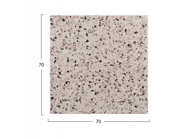 ΕΠΙΦΑΝΕΙΑ ΤΡΑΠΕΖΙΟΥ ΤΕΤΡΑΓΩΝΗ 5766 WERZALIT 70X70 εκ. TERRAZZO HM5230.16