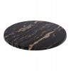 ΕΠΙΦΑΝΕΙΑ ΤΡΑΠΕΖΙΟΥ ΣΤΡΟΓΓΥΛΗ 5787 WERZALIT Φ60 BLACK GOLD MARBLE HM5227.15