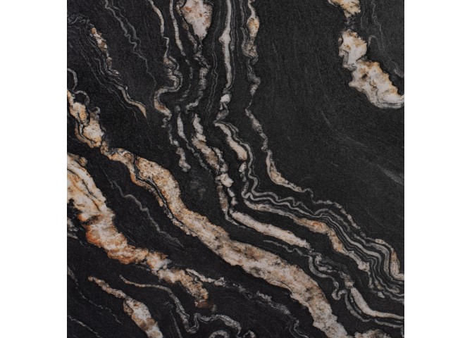 ΕΠΙΦΑΝΕΙΑ ΤΡΑΠΕΖΙΟΥ ΣΤΡΟΓΓΥΛΗ 5787 WERZALIT Φ60 BLACK GOLD MARBLE HM5227.15