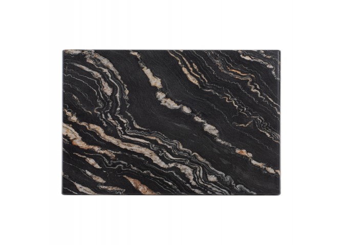 ΕΠΙΦΑΝΕΙΑ ΤΡΑΠΕΖΙΟΥ ΟΡΘΟΓΩΝΙΑ 5787 WERZALIT 120X80εκ. BLACK GOLD MARBLE HM5630.15