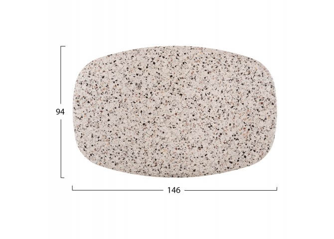 ΕΠΙΦΑΝΕΙΑ ΤΡΑΠΕΖΙΟΥ 5766 WERZALIT HM5916.16 TERRAZZO 146X94 εκ.