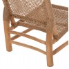 ΚΑΡΕΚΛΑ LONDER HM5986 ΞΥΛΟ TEAK ΣΕ ΦΥΣΙΚΟ ΚΑΙ ΣΥΝΘΕΤΙΚΟ RATTAN 63x77x77Υεκ.