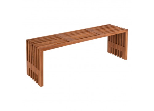 ΠΑΓΚΑΚΙ NYA HM9829 ΜΑΣΙΦ ΞΥΛΟ TEAK ΣΕ ΦΥΣΙΚΟ 139,5x34,5x48,5Υεκ.