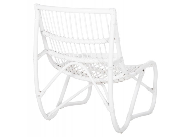 ΠΟΛΥΘΡΟΝΑ GRINN HM9815.03 ΡΑΒΔΟΙ RATTAN ΣΕ ΛΕΥΚΟ 56,5x73,5x79,5Υ εκ.