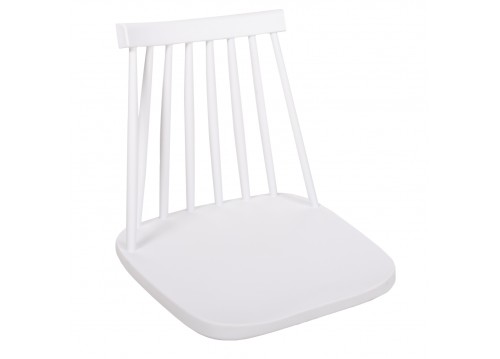 Καρέκλα μοντέρνα σε λευκό χρώμα