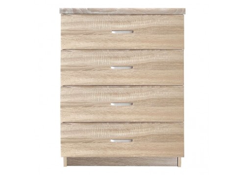 DRAWER Συρταριέρα 4-Συρτάρια 60x40x80cm Sonoma