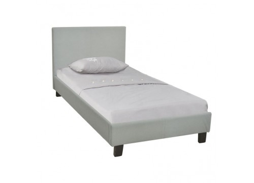 Κρεβάτι Μονό Ύφασμα Grey Stone 97x203x89