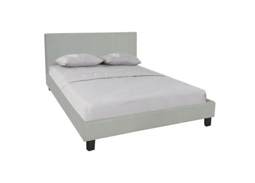 Κρεβάτι Διπλό Ύφασμα Grey Stone 169x213x89
