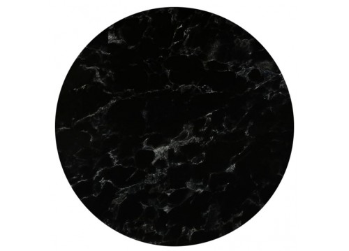 HPL (High Pressure Laminated) Επιφάνεια Τραπεζιού Απόχρωση Black Marble