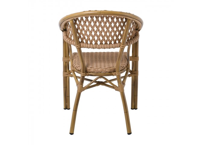 Rattan Πολυθ.ALU & Wicker Φυσικό