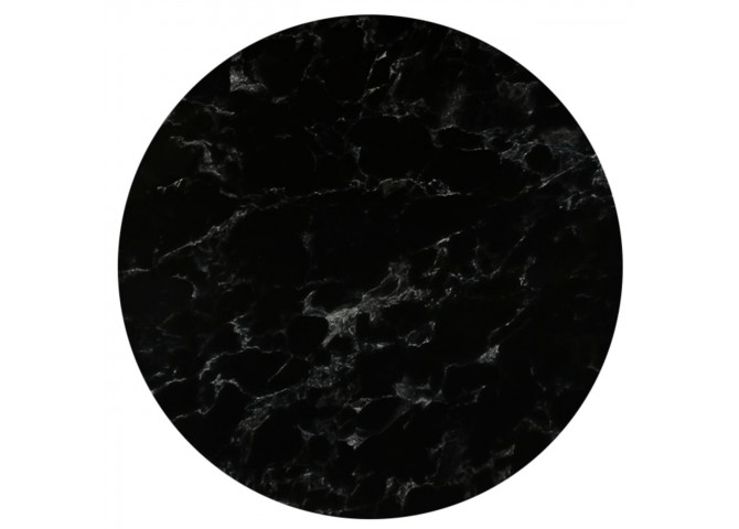 HPL (High Pressure Laminated) Επιφάνεια Τραπεζιού Απόχρωση Black Marble