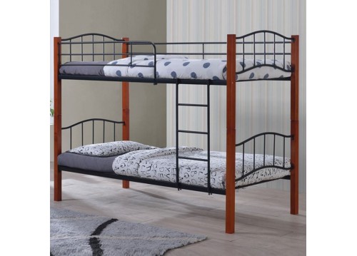 Μεταλλικό κρεβάτι κουκέτα 97x210x150cm