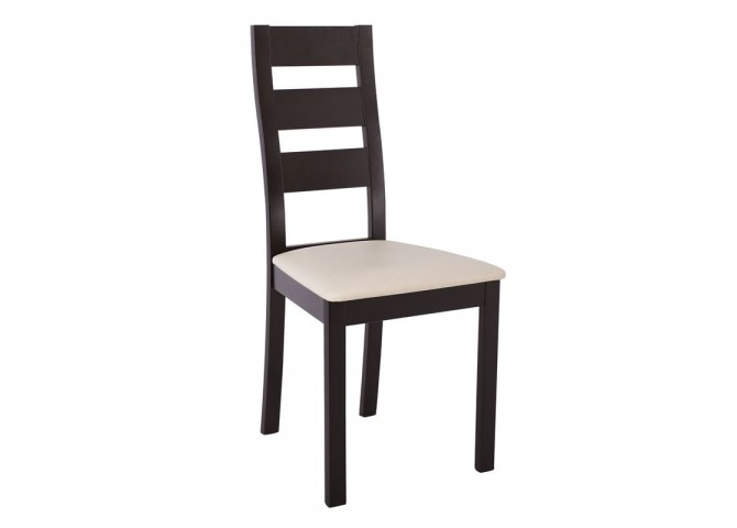 Καρέκλα τραπεζαρίας σε σκούρο καρυδί χρώμα