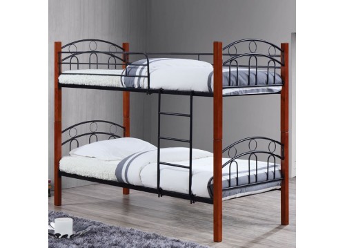 Μεταλλικό κρεβάτι κουκέτα 97x201x160cm