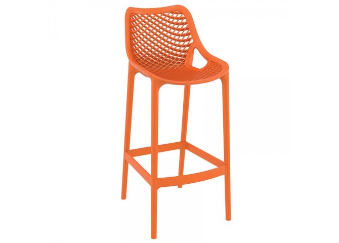 Σκαμπώ Air bar 75 orange 45x53x105cm