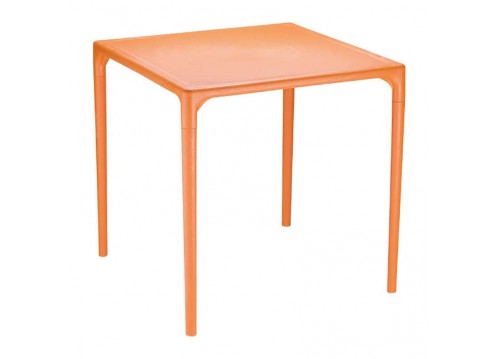 Τραπέζι Mango orange 72x72x72