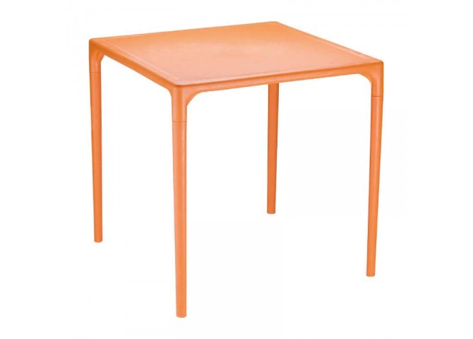 Τραπέζι Mango orange 72x72x72