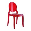 Παιδική Καρέκλα baby elizabeth red transparent