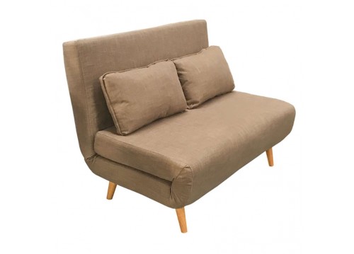 Καναπές κρεβάτι με ύφασμα 120Χ89Χ88