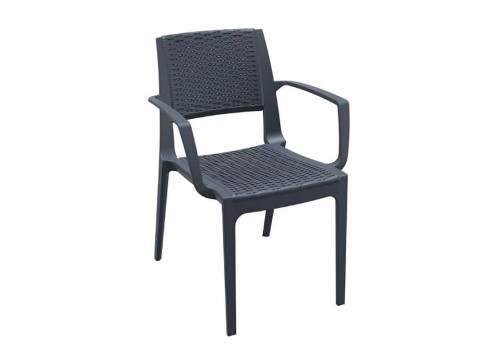 Καρέκλα Capri dark grey