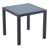 Τραπέζι Orlando 80x80x75 dark grey