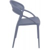 Sunset chair design dark grey