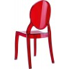 Παιδική Καρέκλα baby elizabeth red transparent