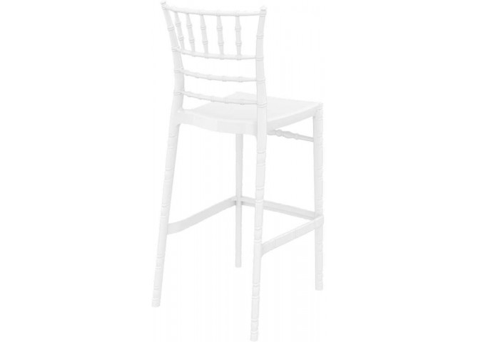 Σκαμπώ Chiavari white glossy 75cm