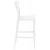 Σκαμπώ Chiavari white glossy 75cm