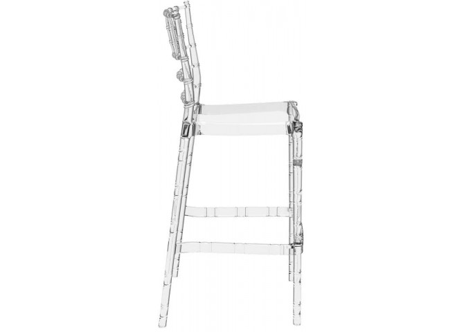 Σκαμπώ Chiavari clear tranasparent 75cm