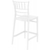 Σκαμπώ Chiavari white glossy 65cm