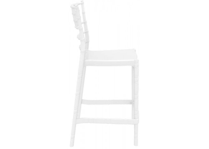 Σκαμπώ Chiavari white glossy 65cm