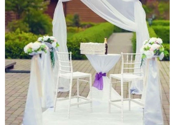 Σκαμπώ Chiavari white glossy 65cm