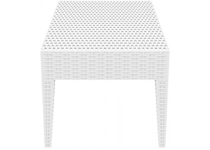 Τραπεζάκι Miami lounge white 92x53x45