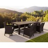 ΤΡΑΠΕΖΙ ΕΠΕΚΤ. VEGAS RATTAN 100X180/220 BROWN