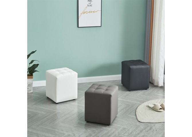 CUBE GREY PU ΣΚΑΜΠΟ